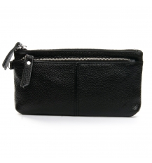 Косметичка кожа A00276-1 black Косметичка кожа A00276-1 black