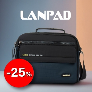 Розпродаж! -25% Чоловічі сумки Lanpad