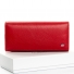 Жіночий червоний шкіряний гаманець DR. BOND W1-V-2 red - фото 1