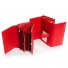 Женский кожаный красный кошелек DR. BOND W46 - 2 red - фото 3