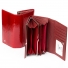 Женский красный кошелек из лаковой кожи SERGIO TORRETTI W1 - V red - фото 3