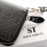 Черный женский кошелек лаковая кожа SERGIO TORRETTI W38 black - фото 2