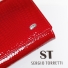 Красный женский кошелек лаковая кожа SERGIO TORRETTI W501-2 red - фото 2