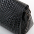 Класична чорна жіноча сумка на три відділення з ручкою ALEX RAI J009-1 black - фото 2