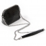 Компактна сумка чорна жіноча з натуральної щільної шкіри ALEX RAI 41-6009 black - фото 3
