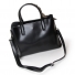 Черная женская сумка из натуральной плотной кожи ALEX RAI 46-9382 black - фото 3