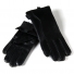Перчатка Женская кожа Paidi 222-4 black плюш - фото 1