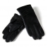 Перчатка Женская кожа Paidi 222-5 black плюш - фото 1