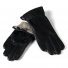 Перчатка Женская кожа-олень Paidi 206-7 black шерсть - фото 1