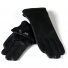 Перчатка Женская кожа-олень Paidi 207-6 black плюш - фото 1