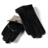 Перчатка Мужская кожа Paidi 59-3 black шерсть - фото 1