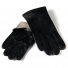 Перчатка Мужская кожа Paidi 59-4 black шерсть - фото 1