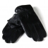 Перчатка Мужская кожа Paidi 62-1 black махра - фото 1