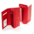 Красный кожаный женский кошелек DR. BOND W501 red - фото 3